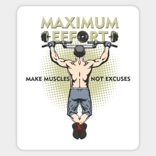 Maximum effort Sticker